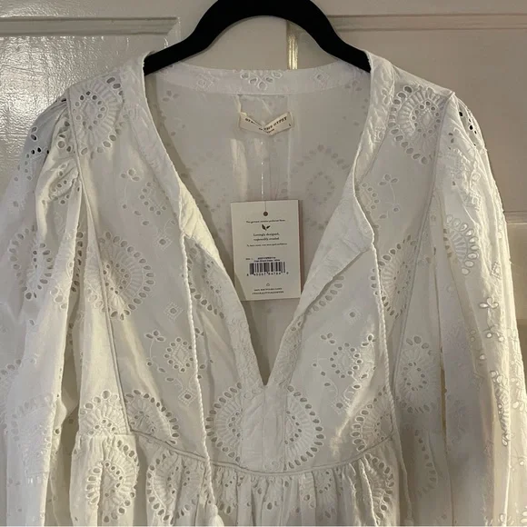 SPELL NWT Dylan Smock Dress Size Large - Picture 4 of 7